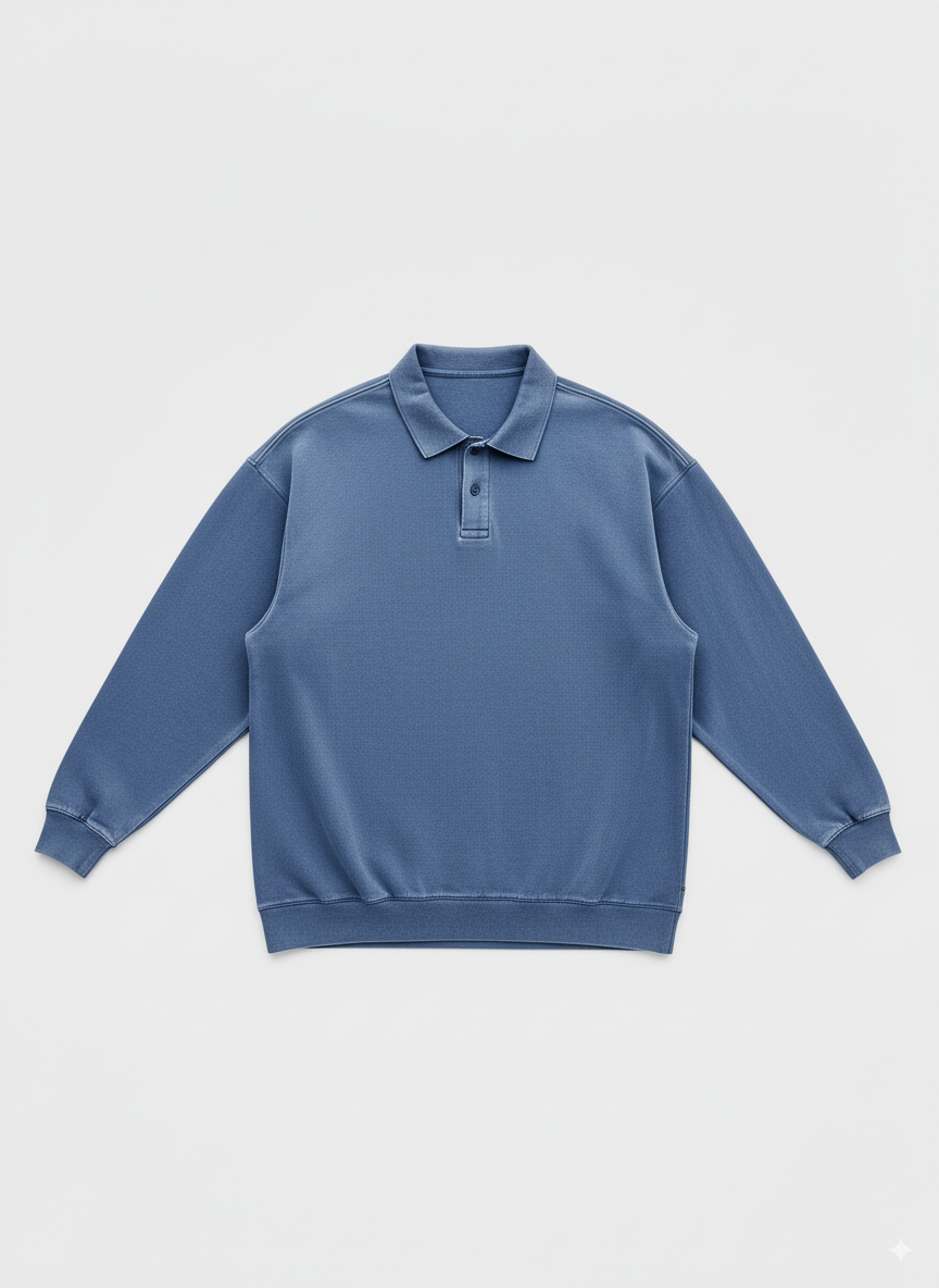 AURÉLIA™ | POLO HOMME À MANCHES LONGUES