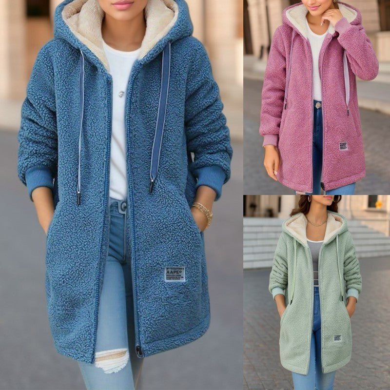 Denise ~ cardigan en peluche
