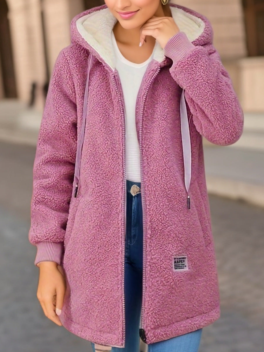 Denise ~ cardigan en peluche