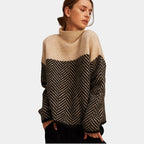 MALENE™ | PULL À COL ROULÉ EN COTON