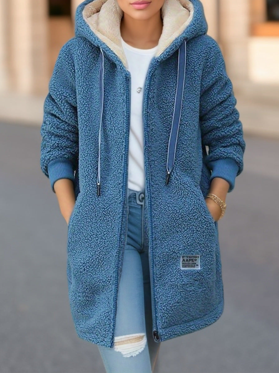 Denise ~ cardigan en peluche